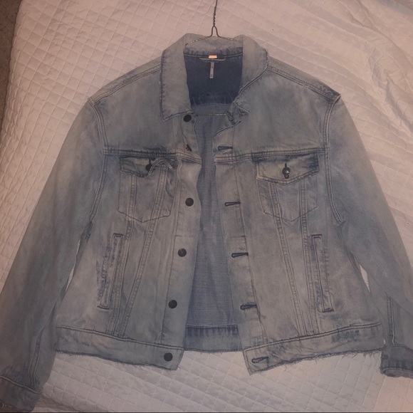 Free People Denim / Jean Quilted Paisley Jacket - Picture 5 of 7